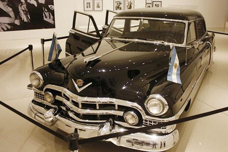 Imagen de El auto presidencial que usaban Eva y Juan Perón