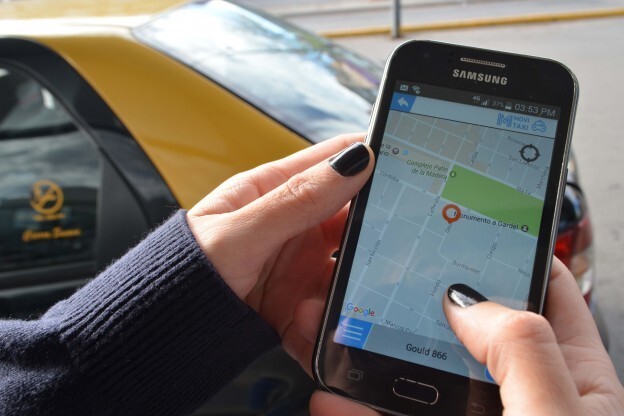 Imagen de Nueva app para pedir taxis desde el celular