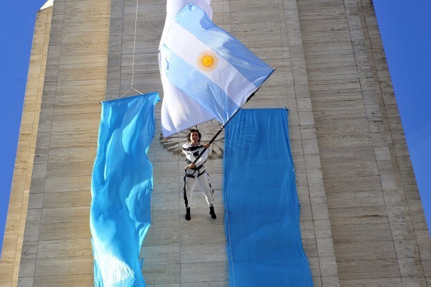 Imagen de Rosario rinde homenaje a la Bandera