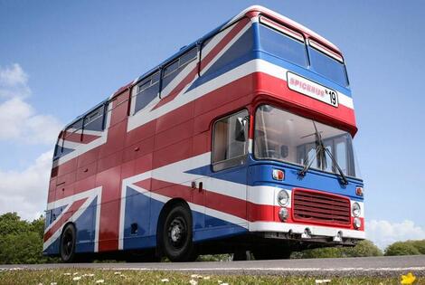 Imagen de El bus de las Spice Girls se convierte en alojamiento