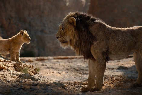 Imagen de "El Rey León" sigue primera en las carteleras de cine