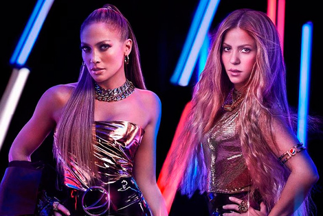 Imagen de Jennifer Lopez y Shakira, juntas en un gran escenario