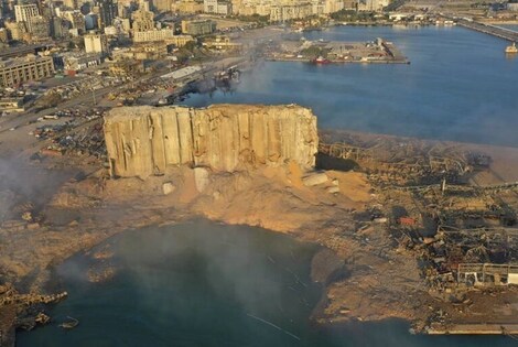 Imagen de Así quedó Beirut tras las explosiones en el puerto