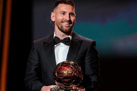 Imagen de Leo Messi ganó su octavo Balón de Oro