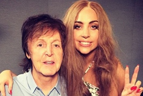 Imagen de Paul McCartney acompa&ntilde;a a Lady Gaga en su nuevo &aacute;lbum