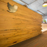 La oficina de Twitter, como una pajarera.