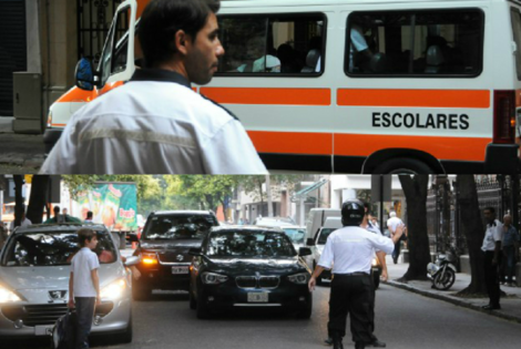 Imagen de Comenzó a regir la prohibición de estacionar frente a 17 escuelas