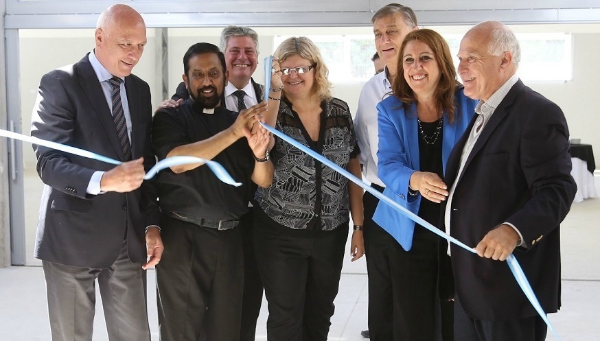Quedó inaugurado el Polideportivo Natividad del Señor