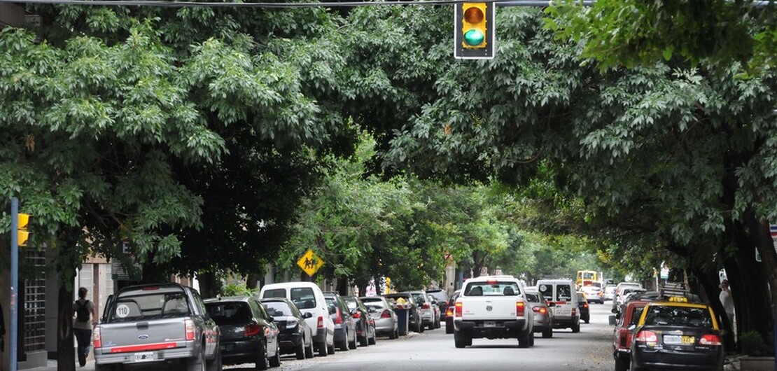 Imagen de Doble estacionamiento en seis cuadras de barrio Martin