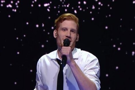 Imagen de El colorado emocion&oacute; a todos cantando como Michael Bubl&eacute;