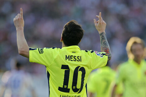 Imagen de Messi, el argentino m&aacute;s ganador
