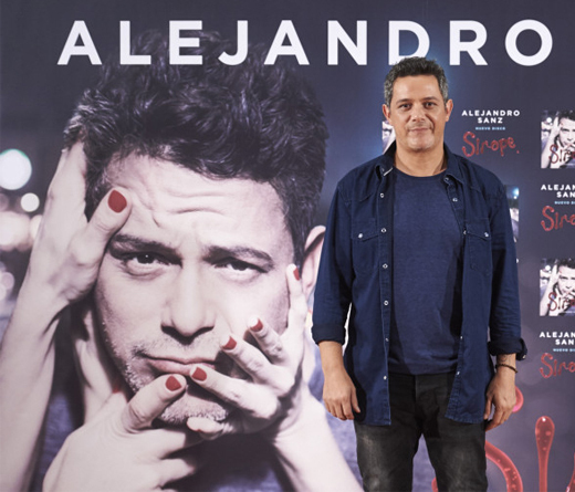 Imagen de Alejandro Sanz present&oacute; su nuevo &aacute;lbum, "Sirope".