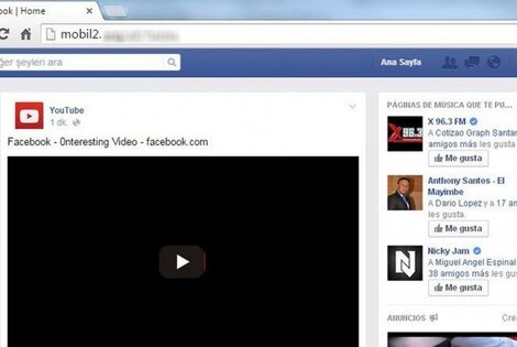 Imagen de Falso video porno por Facebook, es virus.