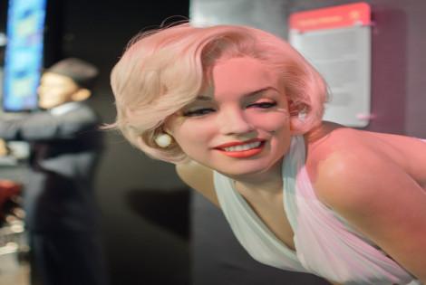 Imagen de Marilyn Monroe, y el despu&eacute;s de la muerte.