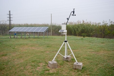 Imagen de Primera estación meteorológica municipal