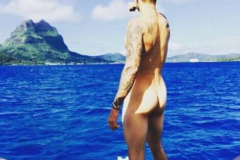 Imagen de Justin Bieber posó al desnudo y es furor