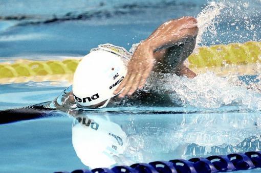 Imagen de Grabich ganó medalla de bronce en los 100 m libres Imagen de Grabich ganó medalla de bronce en los 100 m libres