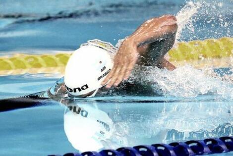 Imagen de Grabich gan&oacute; medalla de bronce en los 100 m libres