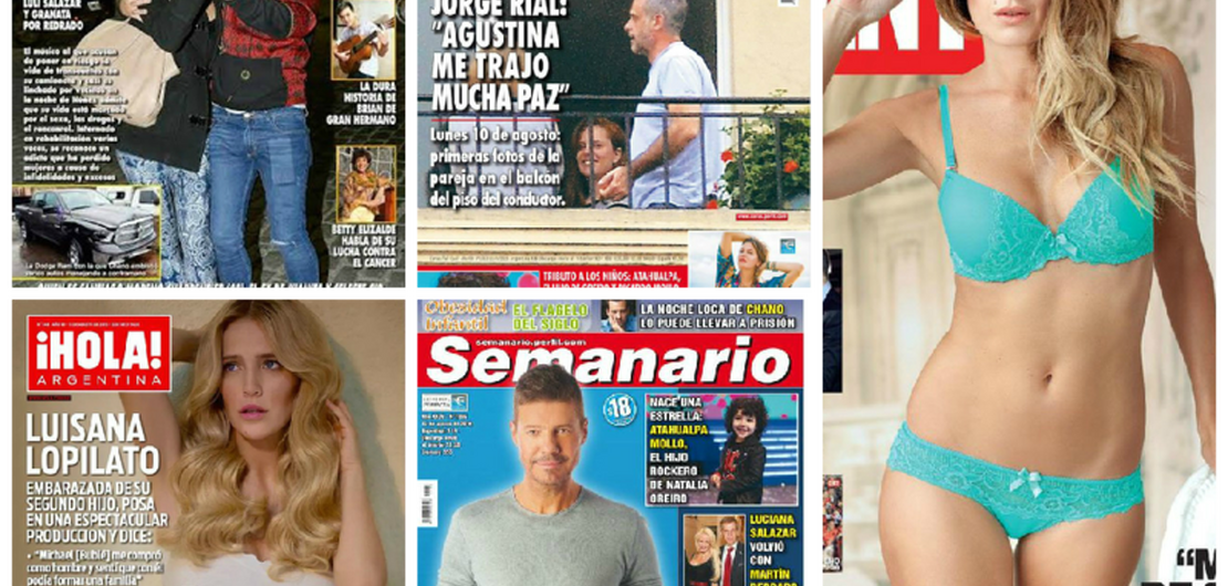Imagen de Las tapas de las revistas. Chusmeate todo!!!