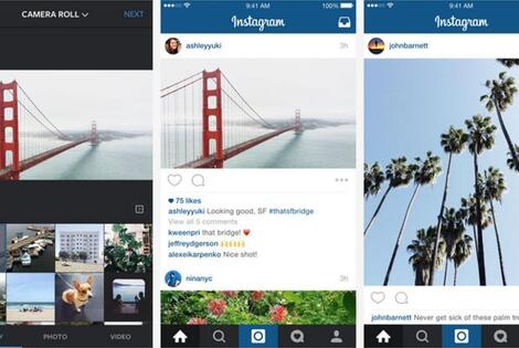 Imagen de Instagram: las fotos ya no tienen que ser cuadradas