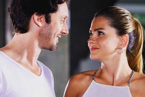 Imagen de El beso entre Benjamín Vicuña y la "China" Suárez