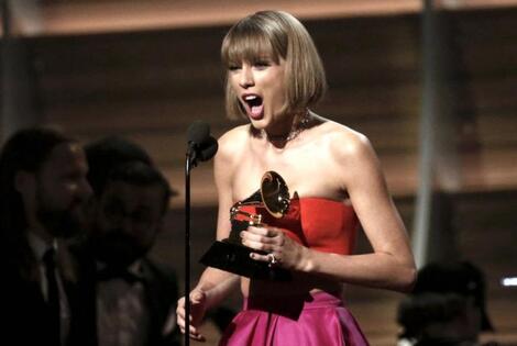 Imagen de Taylor Swift ganó el Grammy al mejor disco del año