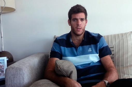 Imagen de Del Potro: "Jugar al tenis hoy para m&iacute; es un gran premio�