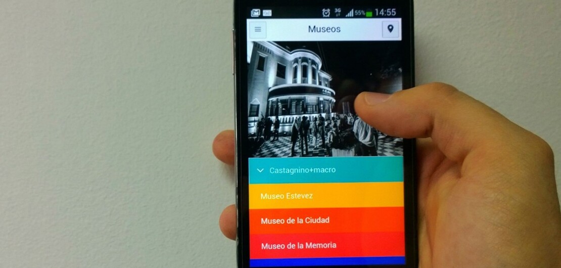 Imagen de App con contenidos de los museos de Rosario