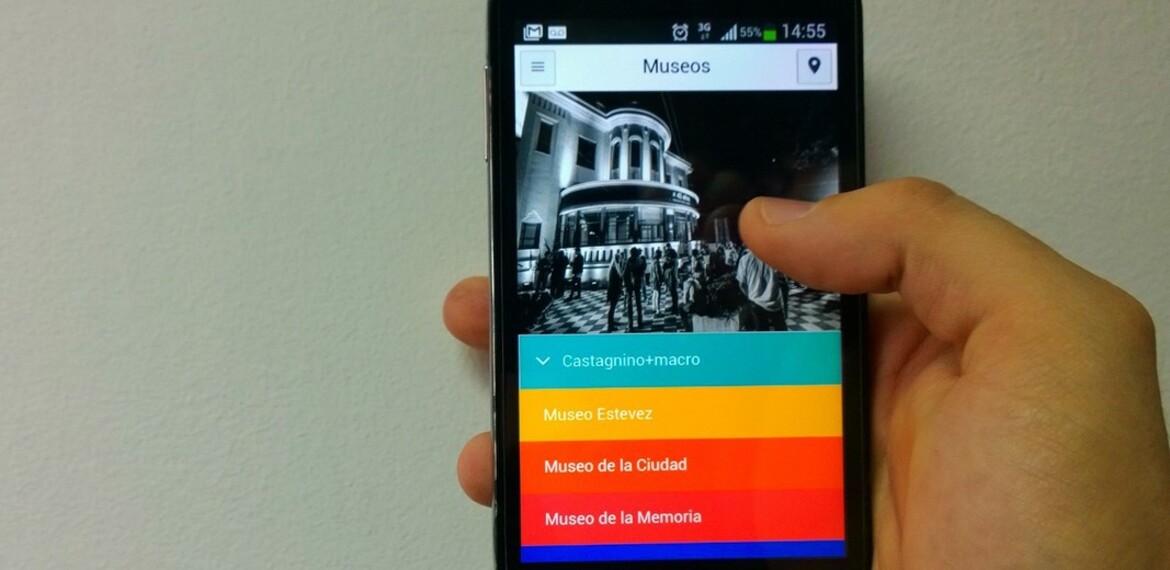 Imagen de App con contenidos de los museos de Rosario