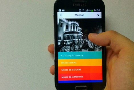 Imagen de App con contenidos de los museos de Rosario