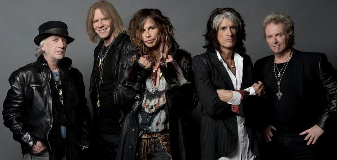Imagen de Aerosmith en la Argentina en su gira despedida
