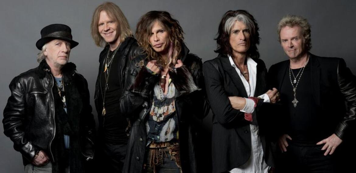 Imagen de Aerosmith en la Argentina en su gira despedida