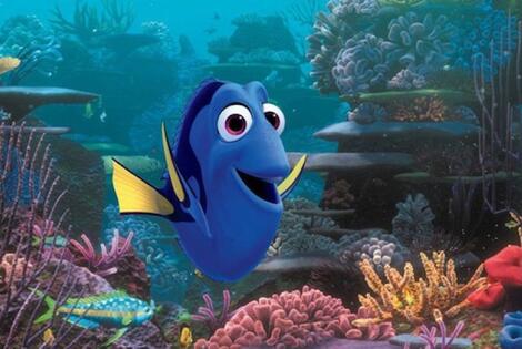 Imagen de "Buscando a Dory" lidera por tercera semana