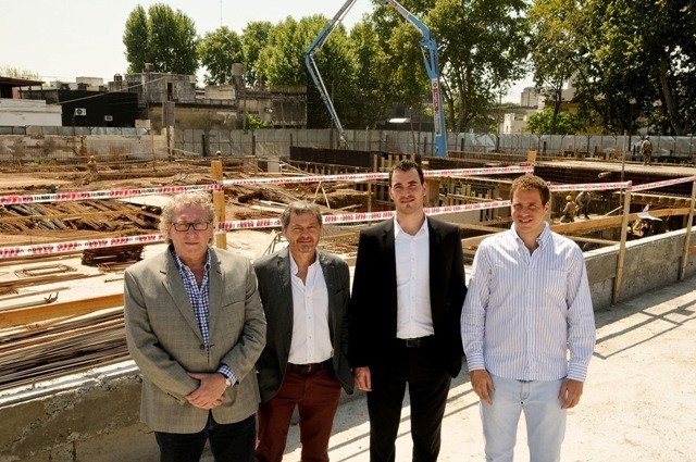 Jorge Carpman, Daniel Verger, Patricio y Lisandro Rosental