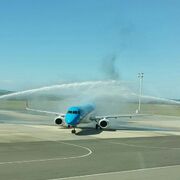 Vuelo Inaugural Rosario - Punta Del Este. Créditos: WILLY DONZELLI Vuelo Inaugural Rosario - Punta Del Este. Créditos: WILLY DONZELLI