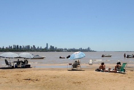 Imagen de La isla "El Banquito de San Andrés" en Rosario