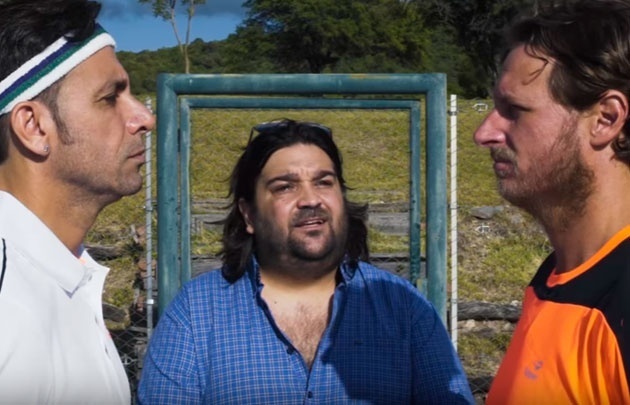 Imagen de Mart&iacute;n Bossi y David Nalbandian, mano a mano