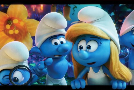 Imagen de Llegaron "Los Pitufos en la Aldea Perdida" a los cines
