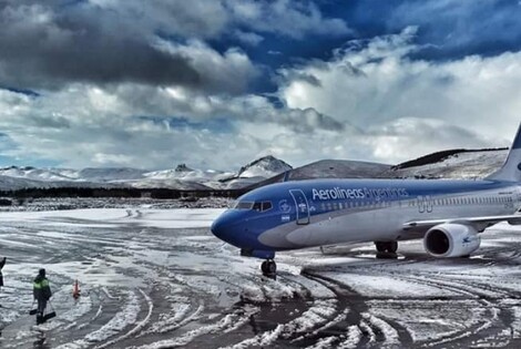 Imagen de Aerolíneas Argentinas con ofertas para el invierno