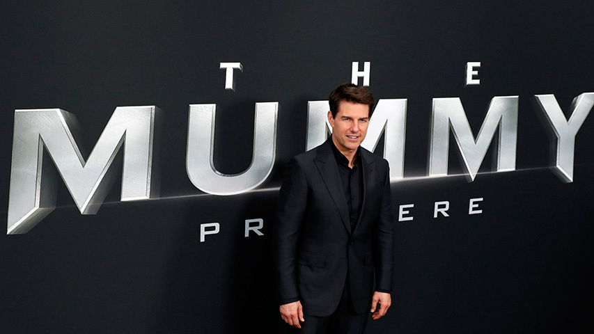 Imagen de "La Momia" llegó a los cines con Tom Cruise
