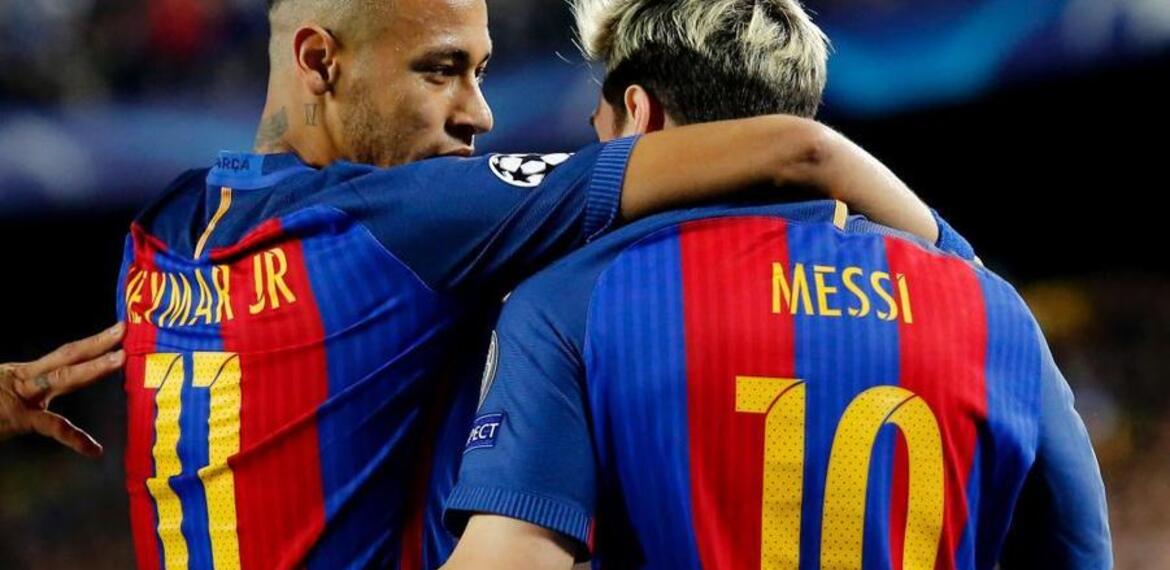 Imagen de Messi y Neymar, juntos por los refugiados
