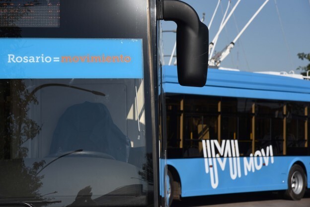 Imagen de Rosario suma trolebuses ecol&oacute;gicos al transporte p&uacute;blico