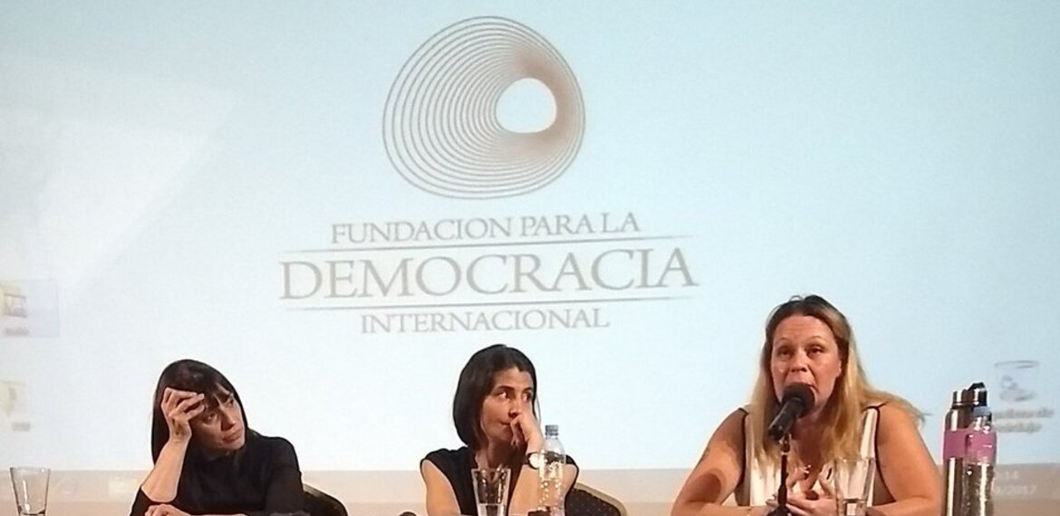 Imagen de Disertaron Rosario Lufrano, Alika Kinan y Mariana Iglesias