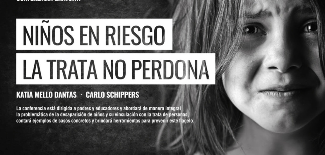 Imagen de Niños en Riesgo. La trata no perdona