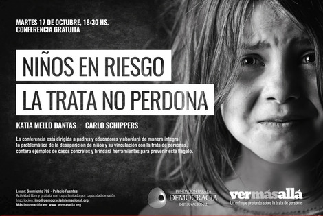 Imagen de Ni&ntilde;os en Riesgo. La trata no perdona
