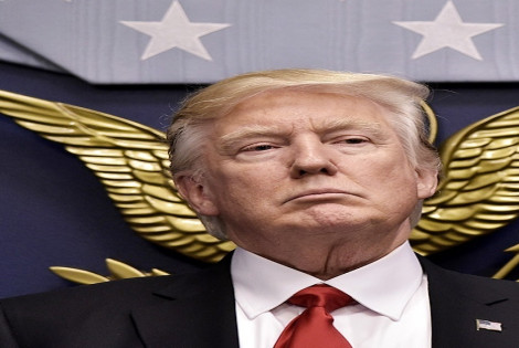 Imagen de Trump, propuesto para el Nobel de la Paz