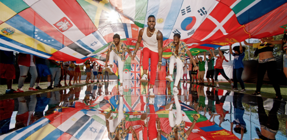 Imagen de El mundial se vive: "Colors" de Jason Derulo Imagen de El mundial se vive: "Colors" de Jason Derulo