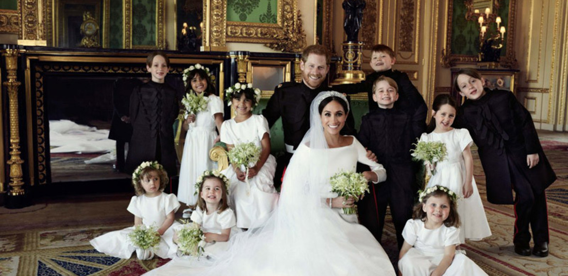Imagen de Se casaron el príncipe Harry y la actriz Meghan Markle