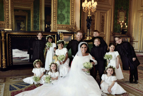 Imagen de Se casaron el pr&iacute;ncipe Harry y la actriz Meghan Markle