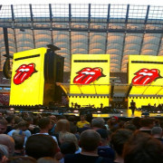 Imagen de Fanaticos rosarinos con Mick Jagger